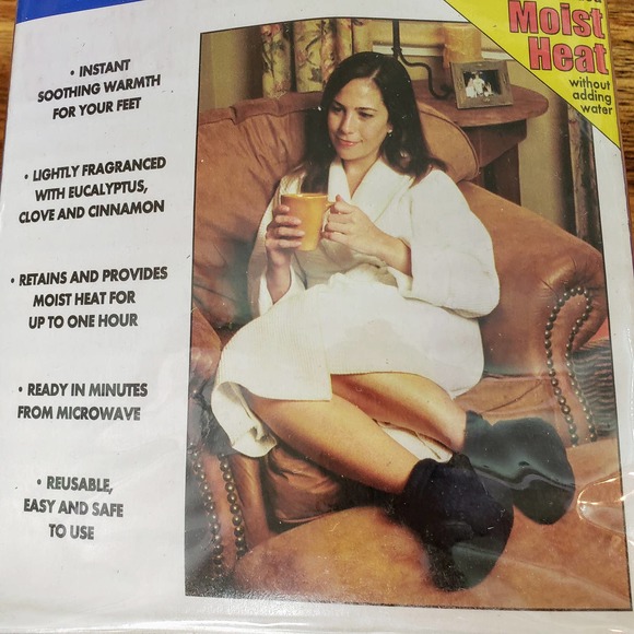 THE ORIGINAL BED BUDDY Warming Footies Moist Heat NEW - Picture 5 of 5